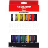 Amsterdam Acrylverf set - 12 Stuks