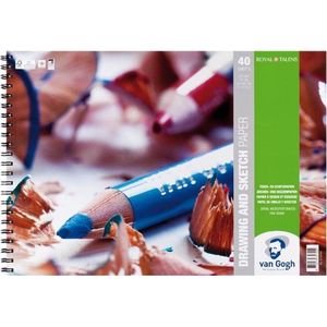 Van Gogh schetsboek - wit papier - FSC mix