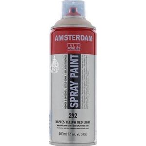 Amsterdam Spray Paint - Acrylverf - Kleur 292 Napelsgeel rood licht - Spuitbus 400ml