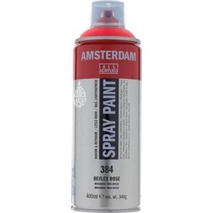 Amsterdam Spray Paint - Acrylverf - Kleur 384 Reflexroze - Spuitbus 400ml