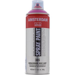 Talens Amsterdam spraypaint 400ml - 385 quinacridonerose licht