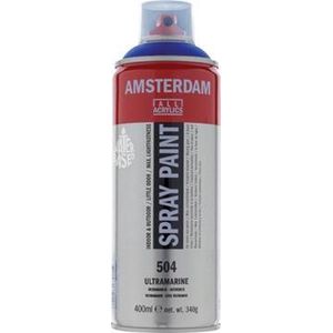 Talens Amsterdam spraypaint 400ml - 504 ultramarijn