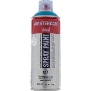 Talens Amsterdam spraypaint 400ml - 522 turkooisblauw