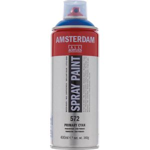 Spraypaint - 572 Primaircyaan - Amsterdam - 400 ml