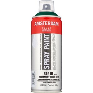 Talens Amsterdam spraypaint 400ml - 619 perm. groen donker