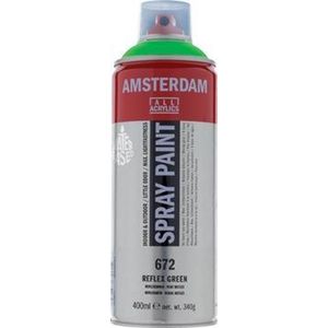 Amsterdam Spray Paint - Acrylverf - Kleur 672 Reflexgroen - Spuitbus 400ml