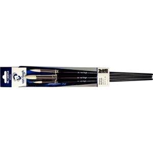 Penselen set serie 211 nrs 8-12-16 FSC olieverf acrylverf