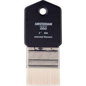 Amsterdam 90960202 - Paddle penseel 602 - 2 inch - Synthetisch haar