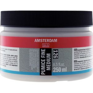 Artequipment Amsterdam Bimsstein fein mittel 126 Glas