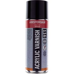 Talens Amsterdam - 116 Acrylvernis satin - Zijdeglans - Spuitbus 400ml