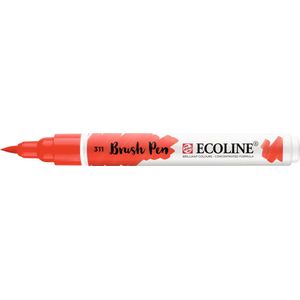 311 Ecoline brushpen - Vermiljoen