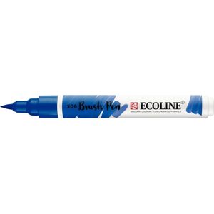 Ecoline - Brushpen - Ultramarijn Donker - 506Talens