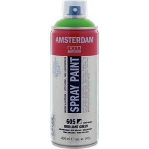 Amsterdam Spray Paint Brilliant Green 605