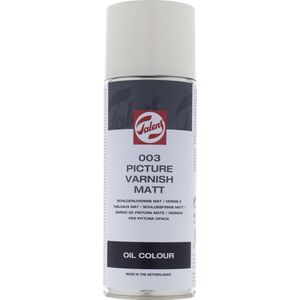 Schilderijvernis Mat Spuitbus 400 ml Voor Olieverf