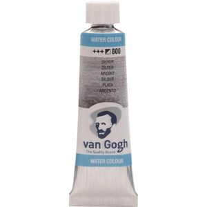 Talens Van gogh aquareltube 10 ml. - 800 zilver