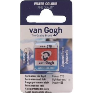 Talens Van gogh aquarelverf napjes - 370 perm.rood licht