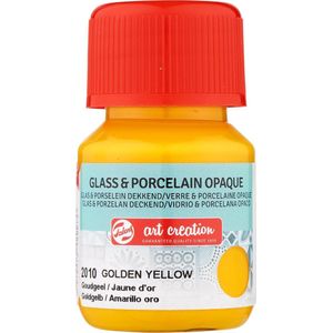 Talens Glass & porcelain opaque 30ml - 2010 golden yellow dekkend