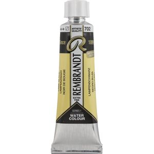 Talens Rembrandt aquarel tube 10ml - 702 lampenzwart