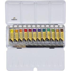 Talens Rembrandt aquarelset 12tube 10ml - landscape selection