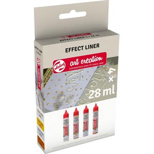 Talens Art Creation Effektliner Set 4x28ml Standaardparel