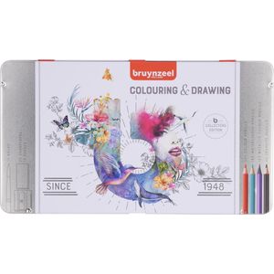 Bruynzeel Kleur- en tekenset 70 delig