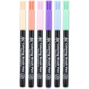 Sakura Koi Malvorlagen Pinsel Stift Set Süßigkeiten, 6 Farben