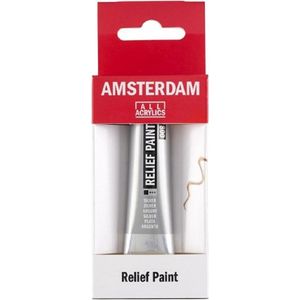 Relief Paint - 800 Zilver - Amsterdam - 20 ml