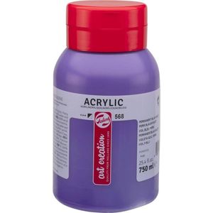 Talens Art creation acrylverf pot 750ml - 568 permanent blauw violet