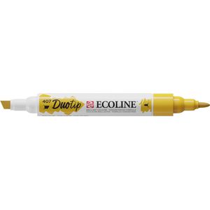 Talens Ecoline - Duotip marker - Kleur 407 Donkere Oker