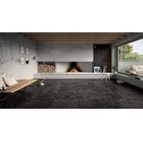 Vtwonen Composite Vloer- en wandtegel 60x60cm 9mm gerectificeerd R10 porcellanato Black Antraciet 1015952