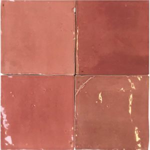 Vtwonen - Craft - Wandtegel - Roze - 12.5x12.5cm