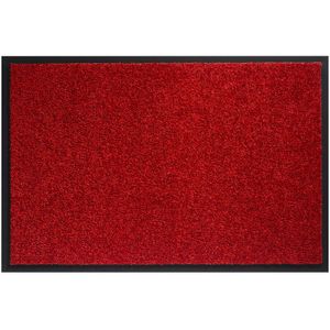 Droogloopmat - Twister - Rood - 60x90cm - Anti-slip