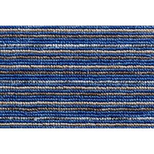 F&S Flash tapijtloper, voor hal, entree, lange en zeer robuuste paviljoen, kleur blauw, 67 x 180 cm, gemaakt in 6 kleuren en 5 breedtes in West-Europa