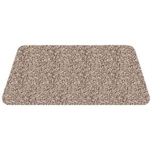 Trockenlaufmatte / Fußmatte - Aquastop - Beige - 40 x 60 cm - Baumwolle mit hoher Wasseraufnahme & Antirutsch-Unterseite