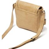dR Amsterdam Schoudertas | Schoudertas dames | Crossbody tas dames | Handtassen dames | Leren schoudertas | Tampa - 933725 Beige
