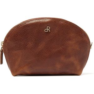 dR Amsterdam Milan Make-Up Bag cognac