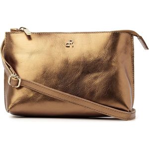 dR Amsterdam Crossbody Schoudertasje Metallics Goud