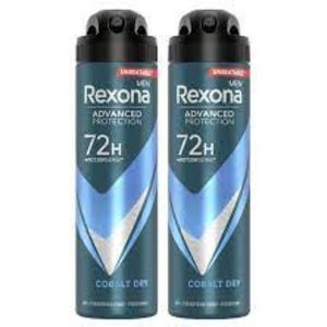 Rexona Men Dry Cobalt - 2 x 150 ml - Deodorant Spray