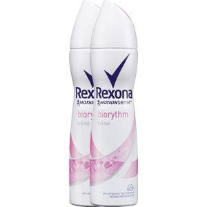Rexona Women Dry Biorythm - 200 ml - Deodorant Spray
