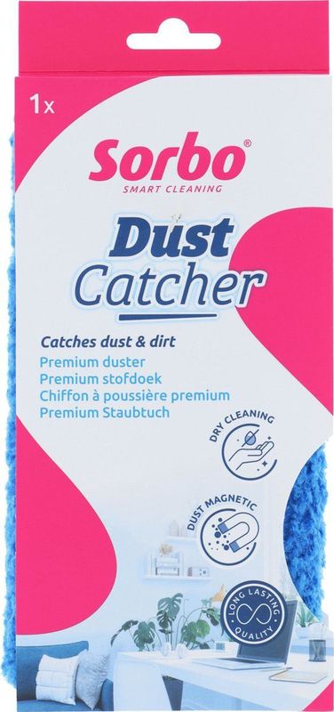 Sorbo Dust Catcher - Microvezel Stofdoek - Vangt Stof, Haar, Kruimels
