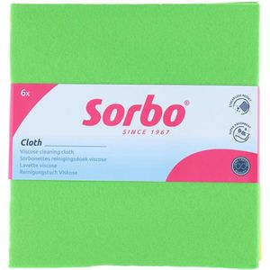 Sorbo Viscosedoeken – Set van 3 – 38x40 cm – Extra Absorberend – Multicolor