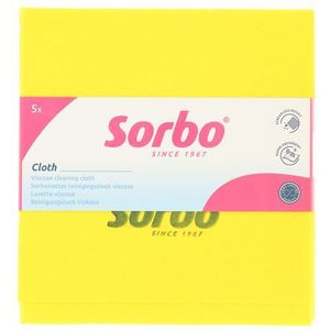 Sorbo Sorbonettes Geel 38x40 cm (5 stuks)