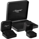 Diamonfire - Zilveren Bangle - Zirkonia in Railzetting - 60 mm