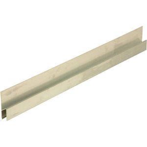 Super Prof wandrij aluminium h-profiel L = 1500mm