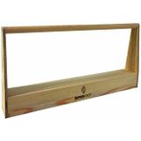 Superprof houten spackmessen bak incl. 5 spackmessen met soft handgreep