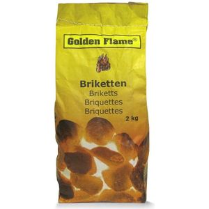 Golden Flame - Houtskool Briketten -  2 kg
