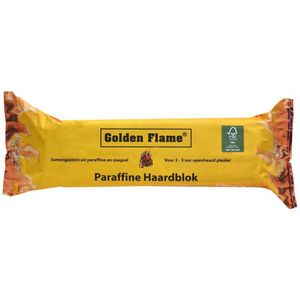 Golden Flame paraffine haardblokken - brandt 2-3 uur - 4 stuks per zak
