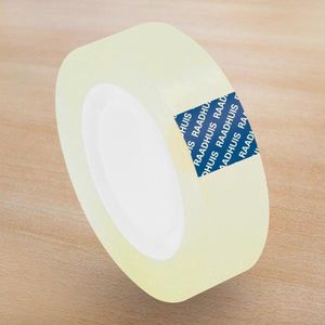 Raadhuis plakband - 15mm x 33m - transparant - RD-351533