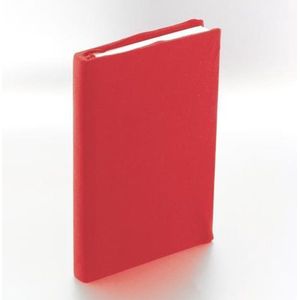 Kangaro boekenkaft - rekbaar - A5 - rood - K-58605