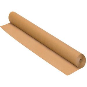 Raadhuis inpakpapier - 50 cm x 250 meter - 70 grams - bruin - RD-351182